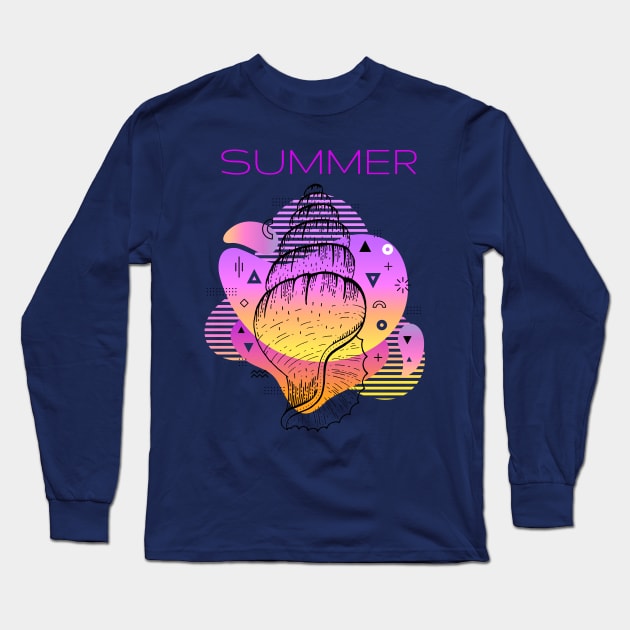 Summer Long Sleeve T-Shirt by King Tiger